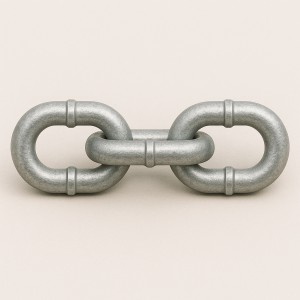 Цепь круглозвенная с буртиком Б2-2,5х14 в наличии в Новосибирске