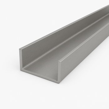 Профиль п-образный нержавеющий 120х55х7х9 мм AISI 304L в наличии в Новосибирске