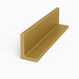 Латунный профиль Г-образный 50 мм ЛС59-1 в наличии в Новосибирске