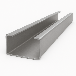 Нержавеющий С-образный профиль 100х50х2х4000 мм AISI 304 в наличии в Новосибирске