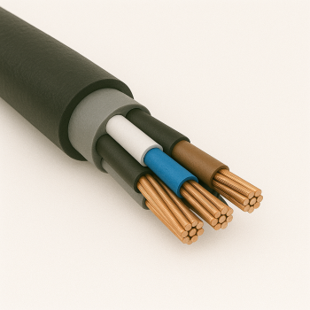 Кабель контрольный алюминиевый АКВБбШв 7х10 многожильный круглый в наличии в Новосибирске