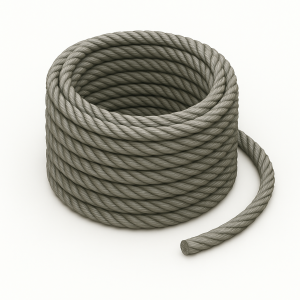 Канат двойной свивки ЛК-3 15,5 мм ГОСТ 7667-80 в наличии в Новосибирске