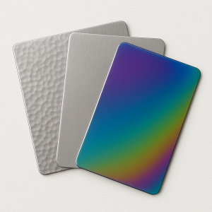 Лист металлический нержавеющий декоративный текстурированный 1.5х1250х2500 мм AISI 304 в наличии в Новосибирске