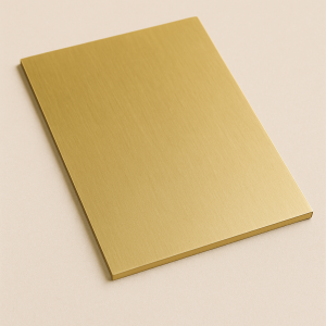 Латунный лист горячекатаный 5 мм Л68 ГОСТ 2208-2007 в наличии в Новосибирске