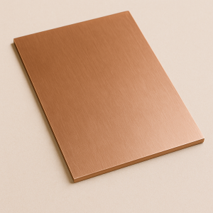 Бронзовый лист 0,16 мм БрБНТ1.9 в наличии в Новосибирске