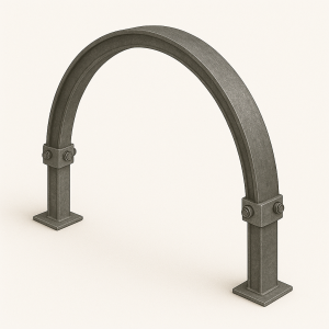 Арочная податливая крепь 5 стоек КМП-A5 СПВ-27 в наличии в Новосибирске