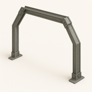 Трапециевидная податливая крепь 4 стойки КМП-Т4 СВП-22 в наличии в Новосибирске
