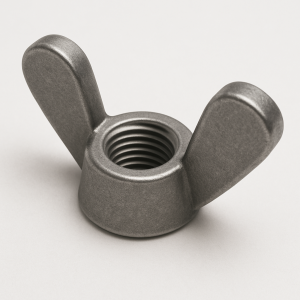 Гайка-барашек хромированная 8,8 М6 мм DIN 315 в наличии в Новосибирске