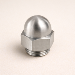 Гайка глухая с цепочкой AISI 304 DIN 11851 DN 32 в наличии в Новосибирске