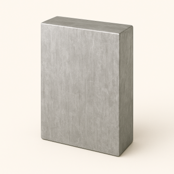 Цинковый анод 10х200х400 мм Ц0 ГОСТ 1180-91 в наличии в Новосибирске