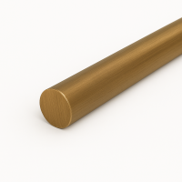 Бронзовый пруток 100 мм БрАЖ9-4 ГОСТ 1628-2019
