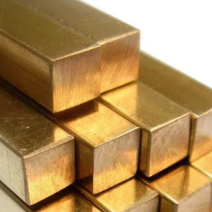 Латунный квадрат прессованный 110х110 мм ЛО62-1 ГОСТ 2060-2006 в наличии в Новосибирске