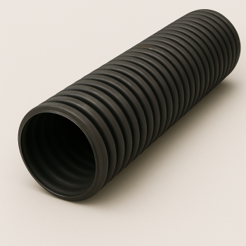 Труба дренажная гофрированная в геотекстиле 90 мм в наличии в Новосибирске