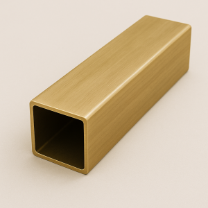 Труба латунная профильная 40х20 мм Л96 ГОСТ 20900-2014 в наличии в Новосибирске