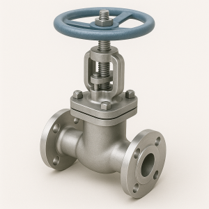 Задвижка нержавеющая фланцевая Ду 65 Ру 16 в наличии в Новосибирске