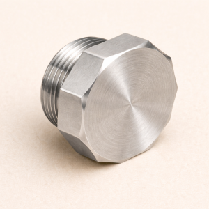 Заглушка под десятигранник AISI 316 2 1/2" НР в наличии в Новосибирске