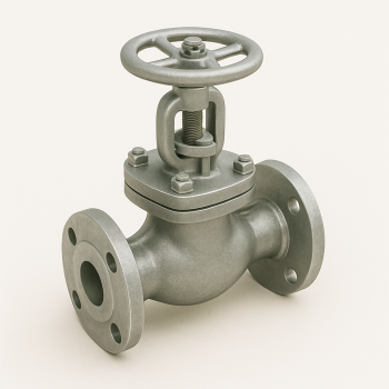 Стальной клапан запорный сильфонный фланцевый ДУ 100 РУ 16 ГОСТ 9697-87 в наличии в Новосибирске