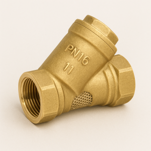 Латунный фильтр сетчатый резьбовой ДУ 25 РУ 20 ГОСТ 15527-2004 в наличии в Новосибирске