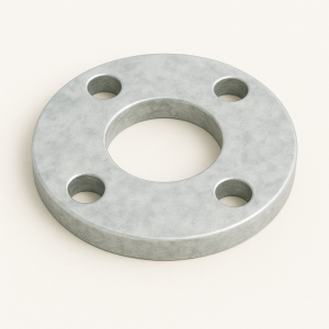 Фланец оцинкованный плоский приварной ДУ 150 РУ 6 ст20 в наличии в Новосибирске