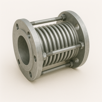 Компенсатор стальной осевой фланцевый ДУ 200 в наличии в Новосибирске