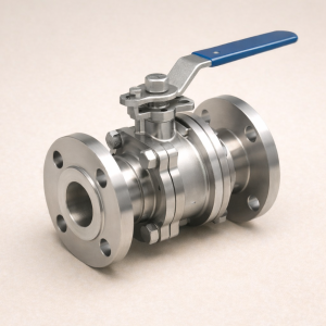 Кран шаровой фланцевый AISI 316 2 1/2" в наличии в Новосибирске