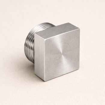 Заглушка квадратная AISI 304 1" НР в наличии в Новосибирске