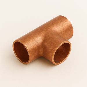 Тройник медный для высокотемпературной пайки 133 мм М1ф ГОСТ 32590-2013 в наличии в Новосибирске