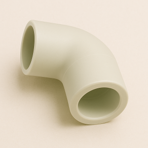 Отвод полипропиленовый ДУ 110 87° в наличии в Новосибирске