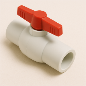 Кран полипропиленовый шаровый 32 мм в наличии в Новосибирске