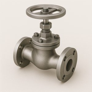 Клапан нержавеющий фланцевый Ду 20 Ру 16 AISI 304 в наличии в Новосибирске