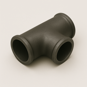 Чугунный тройник двухраструбный с фланцевым отводом 150х100 мм ГОСТ ISO 2531-2012 в наличии в Новосибирске