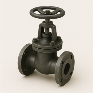 Задвижка чугунная фланцевая ДУ 200 РУ 16 30ч6бр в наличии в Новосибирске