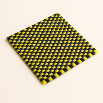 Угле-арамидная ткань 400 г/м2 plain/полотно 1 м в наличии в Новосибирске